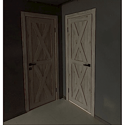 Дверь межкомнатная СКАНДИНАВИЯ 3, экошпон (глухая) Дверь межкомнатная СКАНДИНАВИЯ 3, экошпон (глухая)